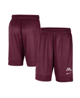 Men's Nike Maroon Minnesota Golden Gophers Fast Break Team Performance Shorts