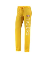 Women's Concepts Sport Gold, Purple Lsu Tigers Tank Top and Pants Sleep Set