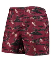 Men's Foco Garnet Florida State Seminoles Island Palm Swim Trunks