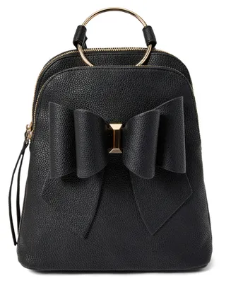 Women's Jasmine Ring Double Bow Backpack