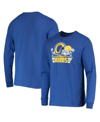 Men's '47 Brand Royal Los Angeles Rams Regional Super Rival Long Sleeve T-shirt
