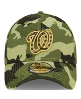 Men's New Era Camo Washington Nationals 2022 Armed Forces Day 39THIRTY Flex Hat