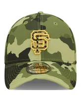 Men's New Era Camo San Francisco Giants 2022 Armed Forces Day 39THIRTY Flex Hat