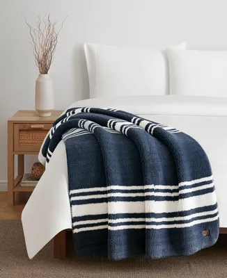 Ugg Blake Throw Blanket Glacier