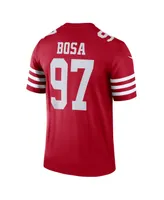 Men's Nike Nick Bosa Scarlet San Francisco 49ers Legend Jersey