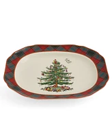 Spode Christmas Tree Rectangular 14" Platter