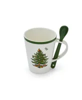 Christmas Tree Mug and Spoon Set, 2 Piece