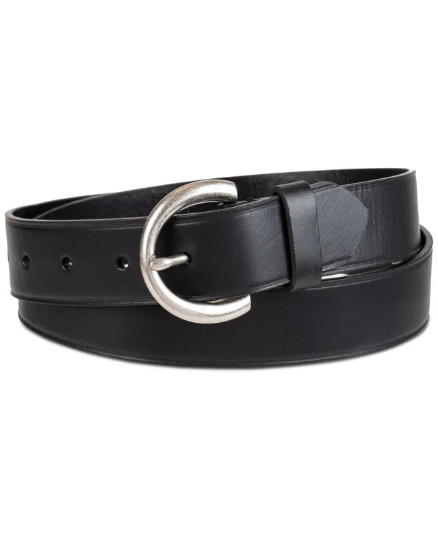 Levi's Women's Slim Adjustable Perforated Leather Belt