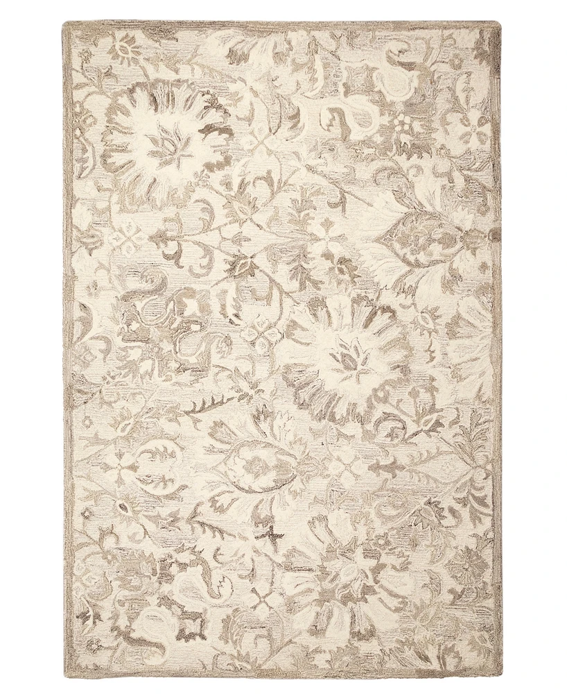 Liora Manne' Hana Flora 5' x 7'6" Area Rug