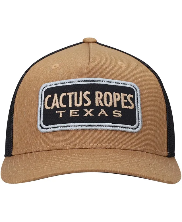 Hooey Leather Texas Patch Tan White - Hats Cap - DC121