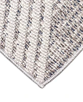 Liora Manne' Dunes Modern Diamond 5'3" x 7'3" Outdoor Area Rug