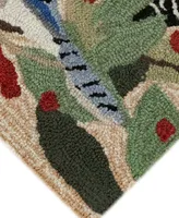 Liora Manne' Frontporch Bird Border 2' x 5' Runner Outdoor Area Rug