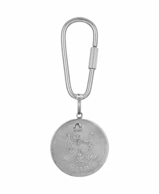 Women's Libra Key Fob - Silver