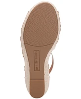 Gentle Souls Women's Charli Ankle-Strap Espadrille Wedge Sandals