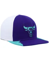 Men's Mitchell & Ness Purple Chicago Bulls Day 5 Snapback Hat