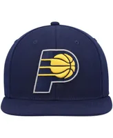 Men's Mitchell & Ness Navy Indiana Pacers Ground 2.0 Snapback Hat