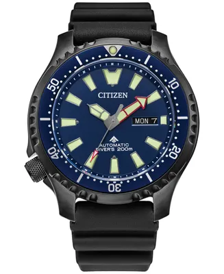 Citizen Men's Promaster Automatic Dive Black Strap Watch