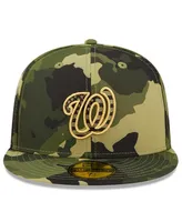 Men's New Era Camo Washington Nationals 2022 Armed Forces Day On-Field 59Fifty Fitted Hat