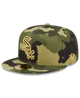 Men's New Era Camo Chicago White Sox 2022 Armed Forces Day On-Field 59FIFTY Fitted Hat