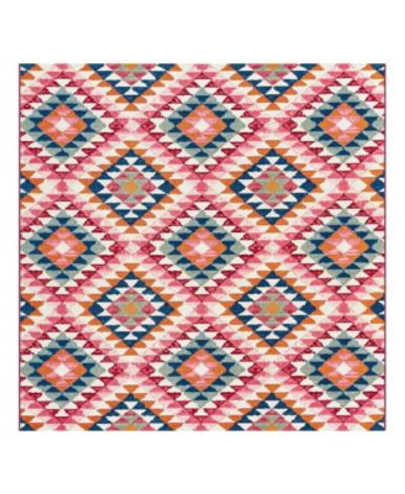 Bayshore Home Geo Outdoor Geo01 Area Rug