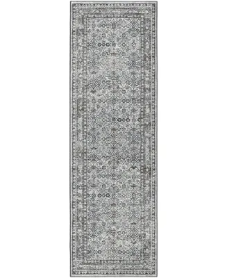 D Style Basilic BAS7 2'6" x 12' Runner Area Rug