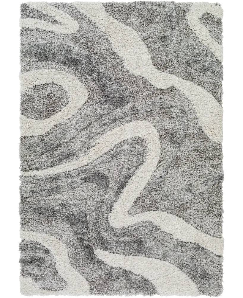 Livabliss Alta Shag ASG2303 6'7" x 9' Area Rug