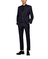Boss by Hugo Men's Virgin-Wool Serge Slim-Fit Vest