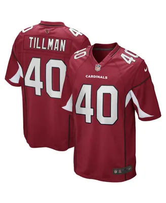 Men's Nike Pat Tillman White Arizona Cardinals Retired Player Game Jersey Size: Large