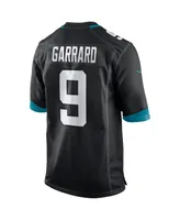 Men's Nike David Garrard Black Jacksonville Jaguars Game Retired Player Jersey