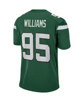 Men's Nike Quinnen Williams Gotham Green New York Jets Game Jersey