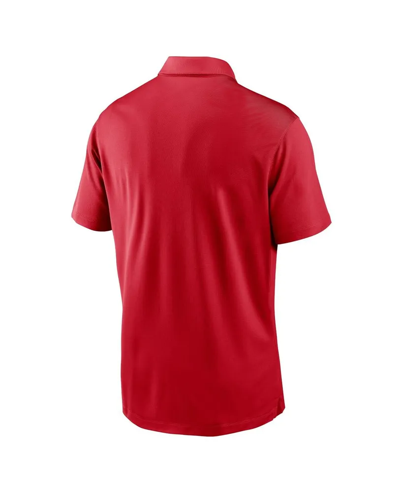 Men's Nike Red Washington Nationals Diamond Icon Franchise Performance Polo Shirt