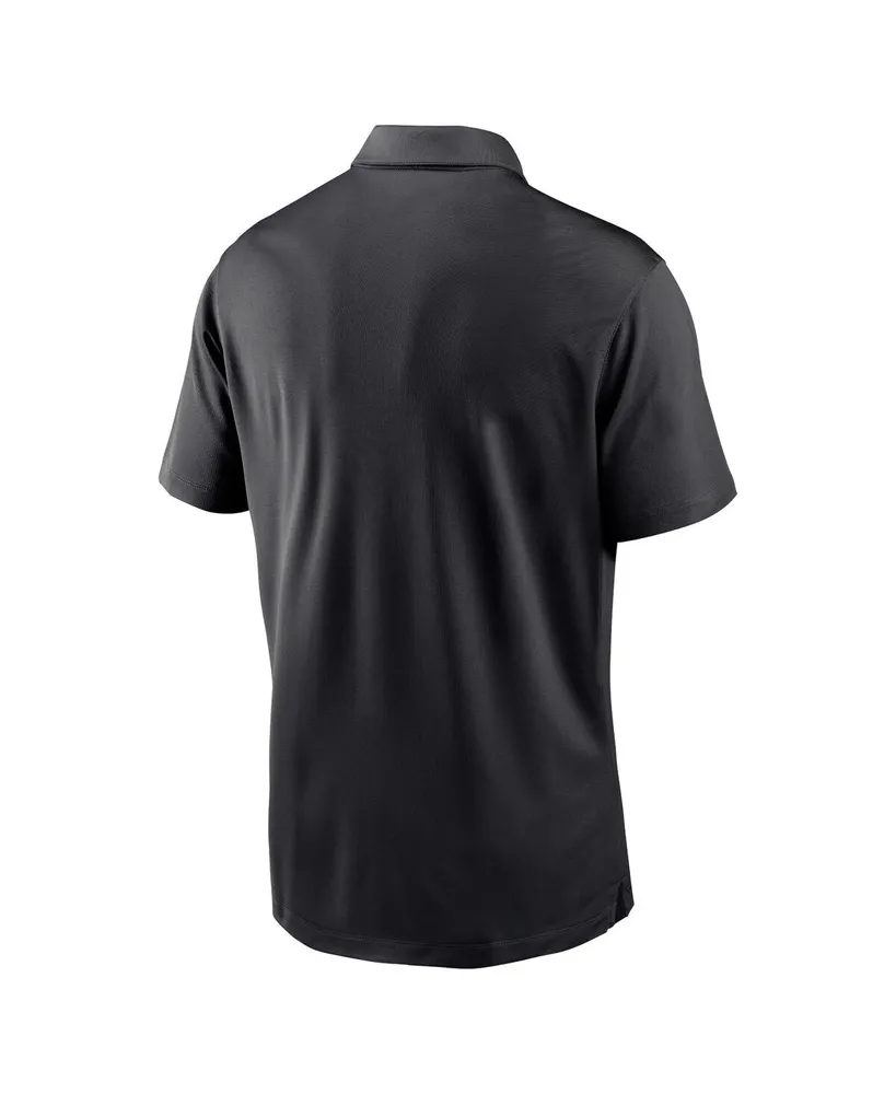 Men's Nike Black San Francisco Giants Diamond Icon Franchise Performance Polo Shirt