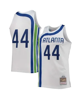 Men's Mitchell & Ness Pete Maravich White Atlanta Hawks 1970-71 Hardwood Classics Swingman Jersey