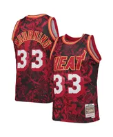 Men's Mitchell & Ness Alonzo Mourning Red Miami Heat Hardwood Classics 1996-97 Lunar New Year Swingman Jersey