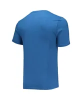 Men's Concepts Sport Heathered Charcoal, Royal Memphis Tigers Meter T-shirt and Pants Sleep Set