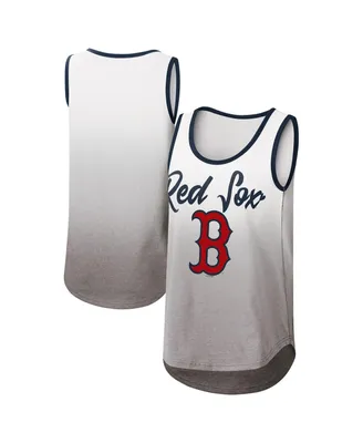 Women's G-iii 4Her by Carl Banks White Boston Red Sox Logo Opening Day Tank Top