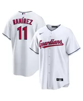 Men's Nike Jose Ramirez White Cleveland Guardians Replica Player Jersey