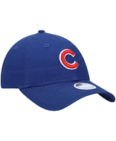 Women's New Era Royal Chicago Cubs Team Logo Core Classic 9Twenty Adjustable Hat