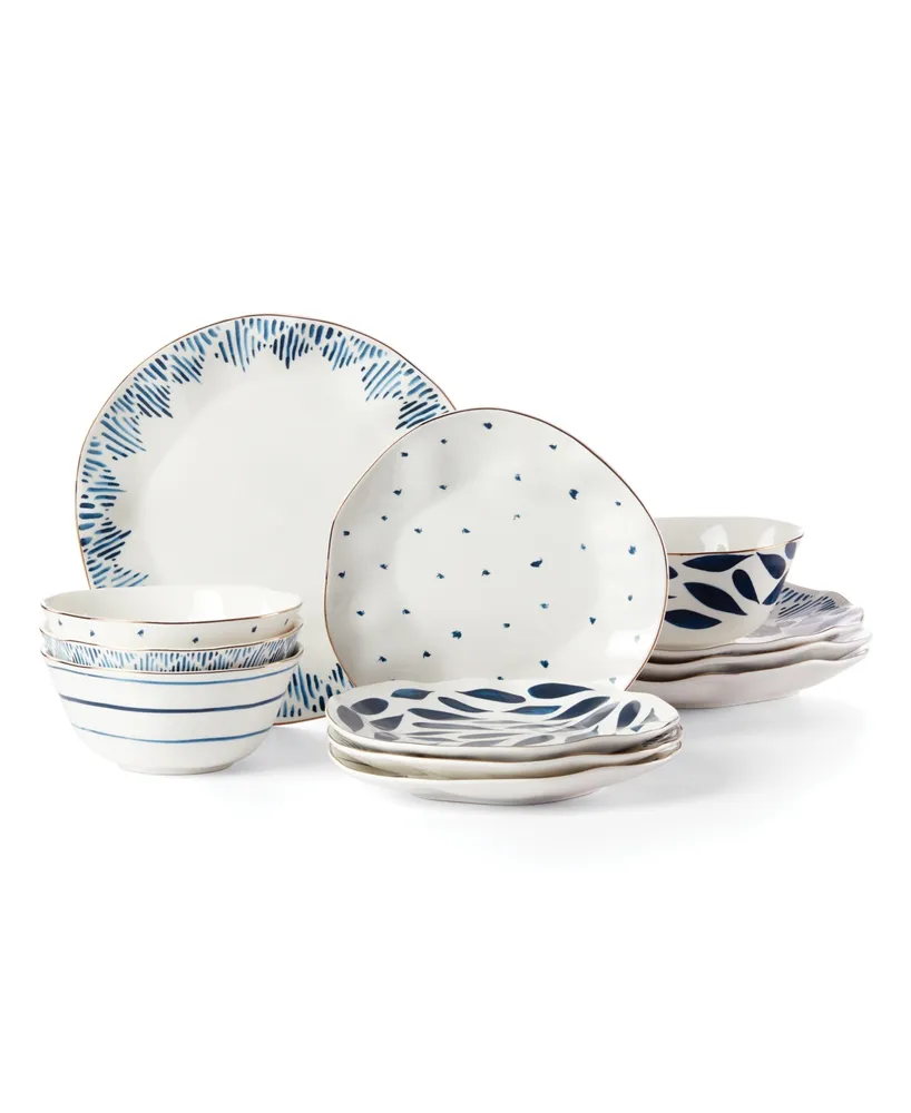 Lenox Blue Bay 12 Pc. Dinnerware Set, Service for 4