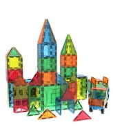 Mag-Genius 108 Piece Magnetic Building Blocks With Two Bonus Pieces