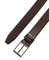 Boss Men's Vegetable-Tanned Leather Belt