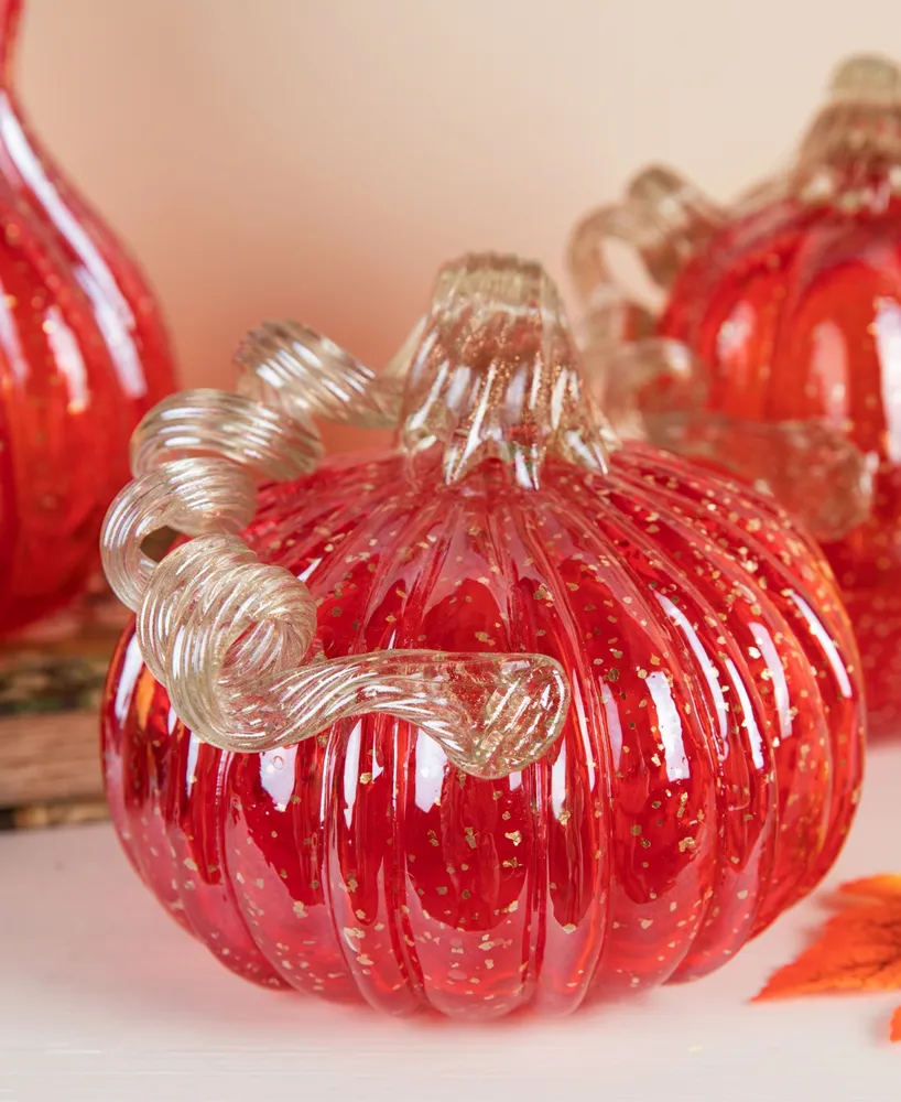 Glitzhome Pumpkin Gourd Set