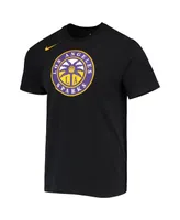Women's Nike Black Los Angeles Sparks Logo Performance T-shirt