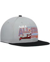 Men's Mitchell & Ness Gray 1997 Nba All-Star Game Hardwood Classics Wordmark Snapback Hat