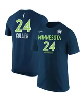 Men's Nike Napheesa Collier Navy Minnesota Lynx Explorer Edition Name Number T-shirt