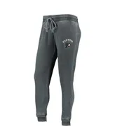 Women's Concepts Sport Charcoal, White Philadelphia Flyers Resurgence Slub Burnout Raglan T-shirt and Joggers Sleep Set