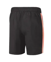 Men's G-iii Sports by Carl Banks Black and Orange Philadelphia Flyers Sand Beach Swim Shorts