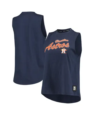 Women's Dkny Sport Navy Houston Astros Marcie Tank Top