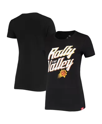 Women's Sportiqe Heathered Phoenix Suns Rally the Valley Davis T-shirt