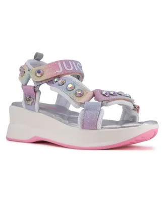 Juicy Couture Little Girls Del Ray Oaks Platform Sandals